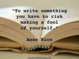 Anne Rice quote from Why I'm Not Going to Quit 08/14/2014